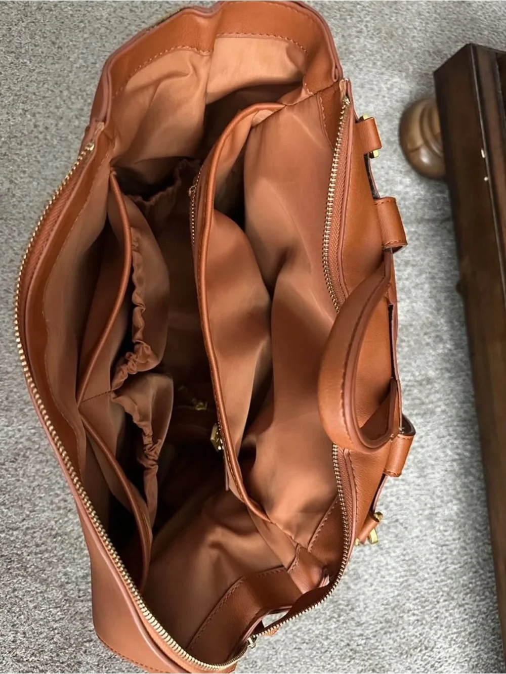 Fawn Design Savvy Tan Leather Kids Backpack